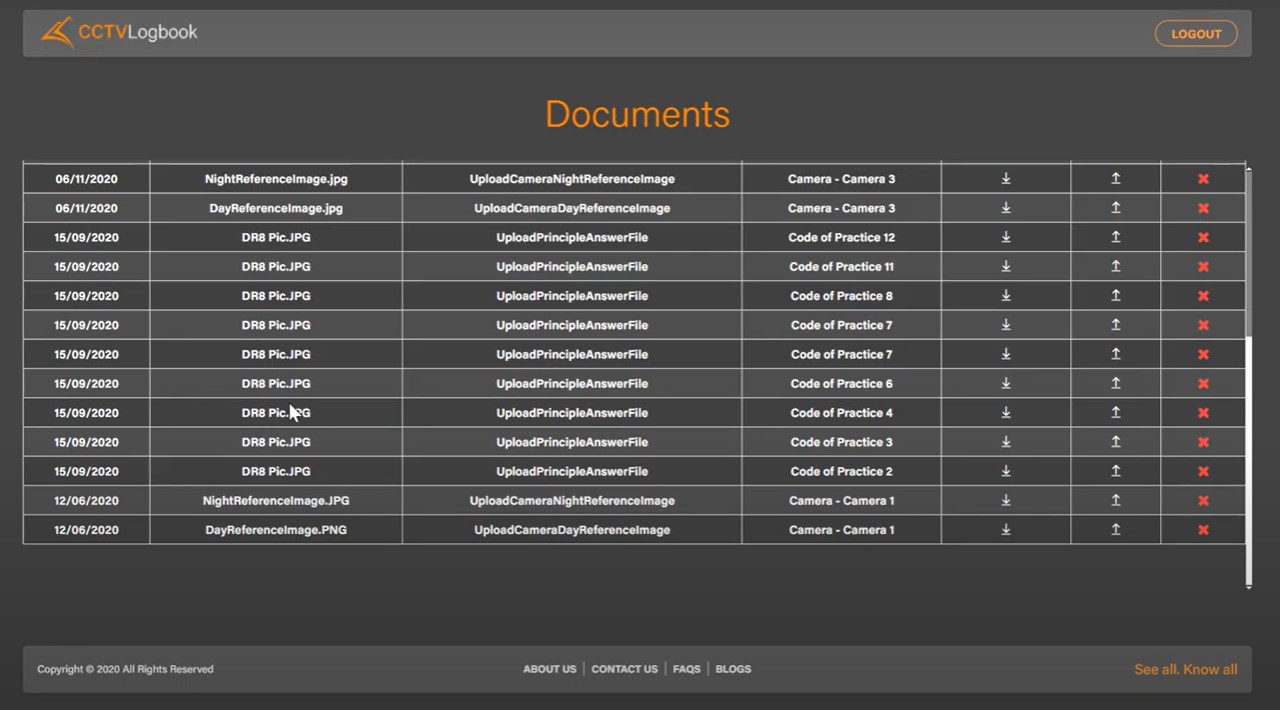 documents page