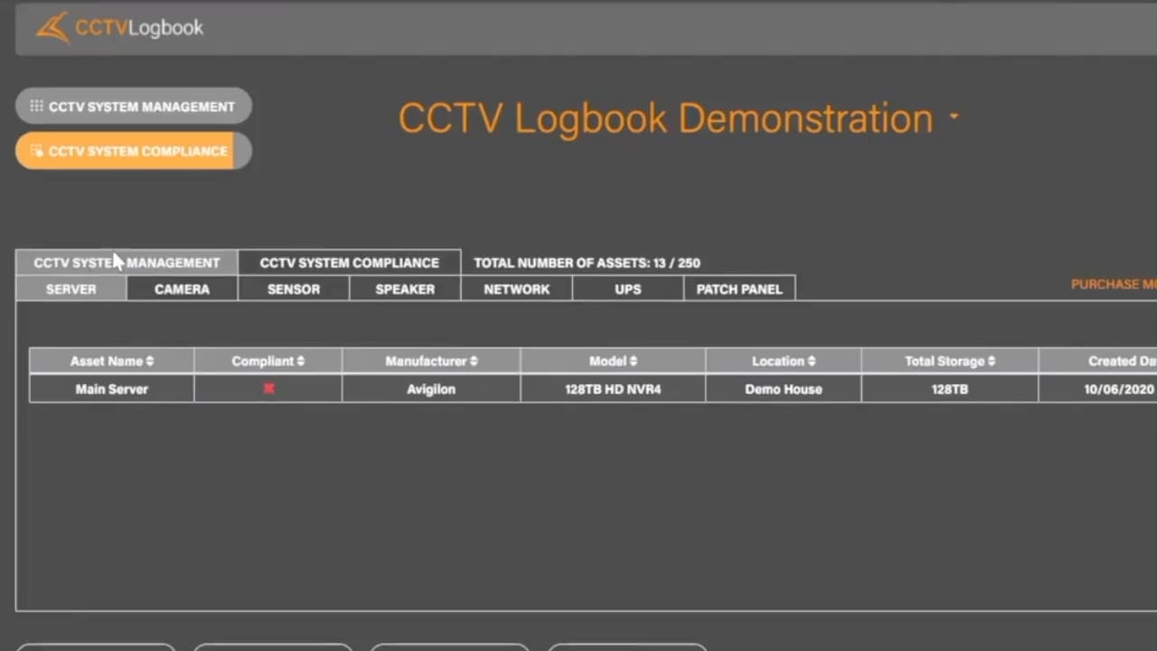 CCTV Logbook product intro poster